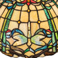 Meyda Lighting Tiffany Dragonfly 12"W x 7"H Multi-Colored Stained Shade Glass