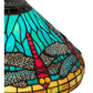 Meyda Lighting Tiffany Dragonfly 16" Stained Tiffany Shade Glass