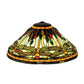 Meyda Lighting Tiffany Dragonfly 20" Multi-Color Shade Glass