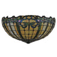 Meyda Lighting Tiffany Dragonfly 20" Multi-Colored Shade Glass