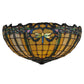 Meyda Lighting Tiffany Dragonfly 20" Multi-Colored Shade Glass