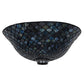Meyda Lighting Tiffany Fishscale 16" Multi-Colored Shade Glass