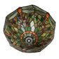 Meyda Lighting Tiffany Hanginghead Dragonfly 12" Multi-Color Shade Glass