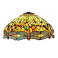Meyda Lighting Tiffany Hanginghead Dragonfly 20" Multi-Color Shade Glass