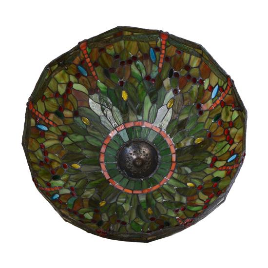 Meyda Lighting Tiffany Hanginghead Dragonfly 22" Multi-Color Shade Glass