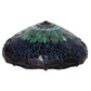 Meyda Lighting Tiffany Hanginghead Dragonfly 22" Multi-Colored Shade Glass