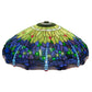 Meyda Lighting Tiffany Hanginghead Dragonfly 22" Multi-Colored Shade Glass