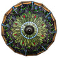 Meyda Lighting Tiffany Hanginghead Dragonfly 265191 22" Multi-Colored Shade Glass