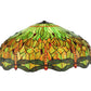 Meyda Lighting Tiffany Hanginghead Dragonfly 38" Multi-Colored Stained Shade Glass