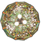 Meyda Lighting Tiffany Hanginghead Dragonfly 51185 20" 3-Light Mahogany Bronze Pendant Light With Multi-Colored Shade Glass