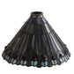 Meyda Lighting Tiffany Jeweled Peacock 27095 12" Multi-Colored Shade