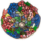 Meyda Lighting Tiffany Laburnum 10" Multi-Colored Shade Glass