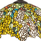 Meyda Lighting Tiffany Laburnum 16" Multi-Colored Shade Glass