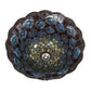Meyda Lighting Tiffany Peacock Feather 16" Multi-Colored Shade Glass