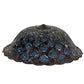 Meyda Lighting Tiffany Peacock Feather 24" Multi-Colored Shade Glass