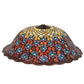 Meyda Lighting Tiffany Peacock Feather 24" Multi-Colored Shade Glass