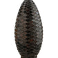 Meyda Lighting Tiffany Pinecone 10" Amber Shade Glass