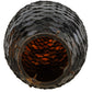 Meyda Lighting Tiffany Pinecone 10" Amber Shade Glass
