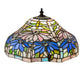 Meyda Lighting Tiffany Poinsettia 12" Multi-Colored Shade Glass