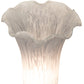 Meyda Lighting Tiffany Pond Lily 13" Antique Brass Twin Cherub Accent Table Lamp With Gray Shade Glass