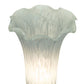 Meyda Lighting Tiffany Pond Lily 251885 8" Mahogany Bronze Accent Table Lamp With Grey Shade Glass