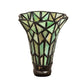 Meyda Lighting Tiffany Pond Lily 4" Green Stained Shade Glass