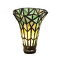 Meyda Lighting Tiffany Pond Lily 4" Green Stained Shade Glass