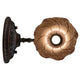 Meyda Lighting Tiffany Pond Lily 5" Mahogany Bronze Wall Sconce With Amber Shade Glass