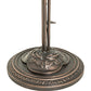 Meyda Lighting Tiffany Pond Lily 58" 3-Light Mahogany Bronze Floor Lamp With Amber Shade Glass