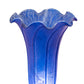 Meyda Lighting Tiffany Pond Lily 63" 12-Light Mahogany Bronze Floor Lamp With Petal Blue Shade Glass