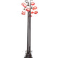 Meyda Lighting Tiffany Pond Lily 63" 12-Light Mahogany Bronze Floor Lamp With Pink and White Shade Glass