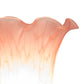 Meyda Lighting Tiffany Pond Lily 7" Mahogany Bronze Victorian Mini Table Lamp With Pink Shade Glass