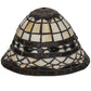 Meyda Lighting Tiffany Roman 8" Multi-Colored Shade Glass
