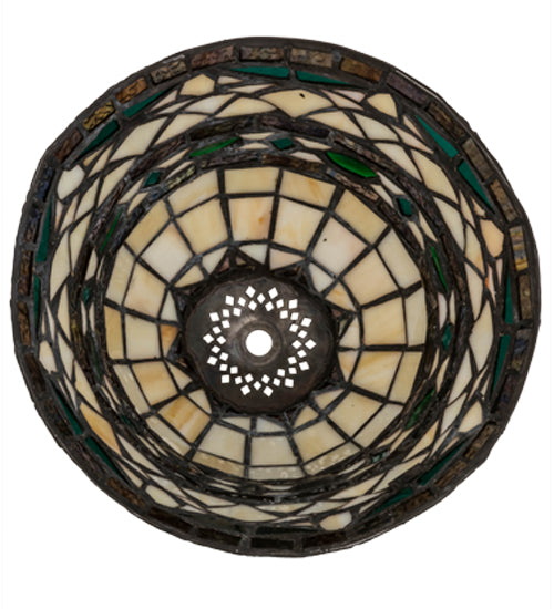 Meyda Lighting Tiffany Roman 8" Multi-Colored Shade Glass