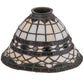 Meyda Lighting Tiffany Roman 8" Multi-Colored Stained Shade Glass