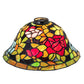 Meyda Lighting Tiffany Rosebush 12" Multi-Colored Shade Glass