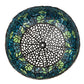 Meyda Lighting Tiffany Wisteria 18" Blue & Teal Shade Glass