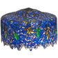 Meyda Lighting Tiffany Wisteria 30" Multi-Colored Shade Glass