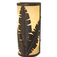 Meyda Lighting Tiki 5" 2-Light Gilded Tobacco Wall Sconce With Beige Botticino Idalight Shade Glass