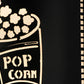 Meyda Lighting Tinseltown 10" 2-Light Textured Black Filmstrip Popcorn Wall Sconce With Arctic Idalight Shade