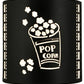Meyda Lighting Tinseltown 10" 2-Light Textured Black Filmstrip Popcorn Wall Sconce With Arctic Idalight Shade