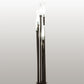 Meyda Lighting Titicaca 42" 6-Light Oil Rubbed Bronze Table Lamp With Contrail Mist Idalight Shade