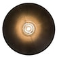 Meyda Lighting Toledo 39" Industrial Black Pendant Light With Clear Shade Glass