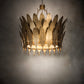 Meyda Lighting Tonga 65" 12-Light Gold Metallic Chandelier