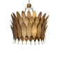 Meyda Lighting Tonga 65" 12-Light Gold Metallic Chandelier