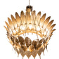 Meyda Lighting Tonga 65" 12-Light Gold Metallic Chandelier