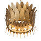 Meyda Lighting Tonga 65" 12-Light Gold Metallic Chandelier