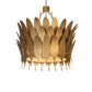 Meyda Lighting Tonga 65" 12-Light Gold Metallic Chandelier