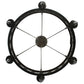Meyda Lighting Topridge 33" 6-Light Timeless Bronze Chandelier With Ivory Faux Candlelight