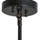 Meyda Lighting Topridge 8" Craftsman Brown Mini Pendant Light With Beige and Root Beer Shade Glass